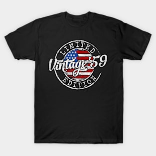 1959 65Th Birthday Gifts 65 Year Old For Men Women T-Shirt